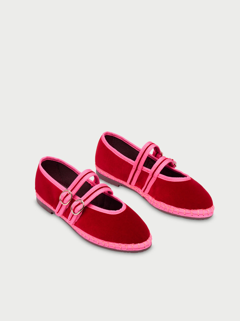 Claire Deep Red