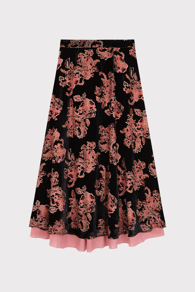 Wicked Wave Black Skirt