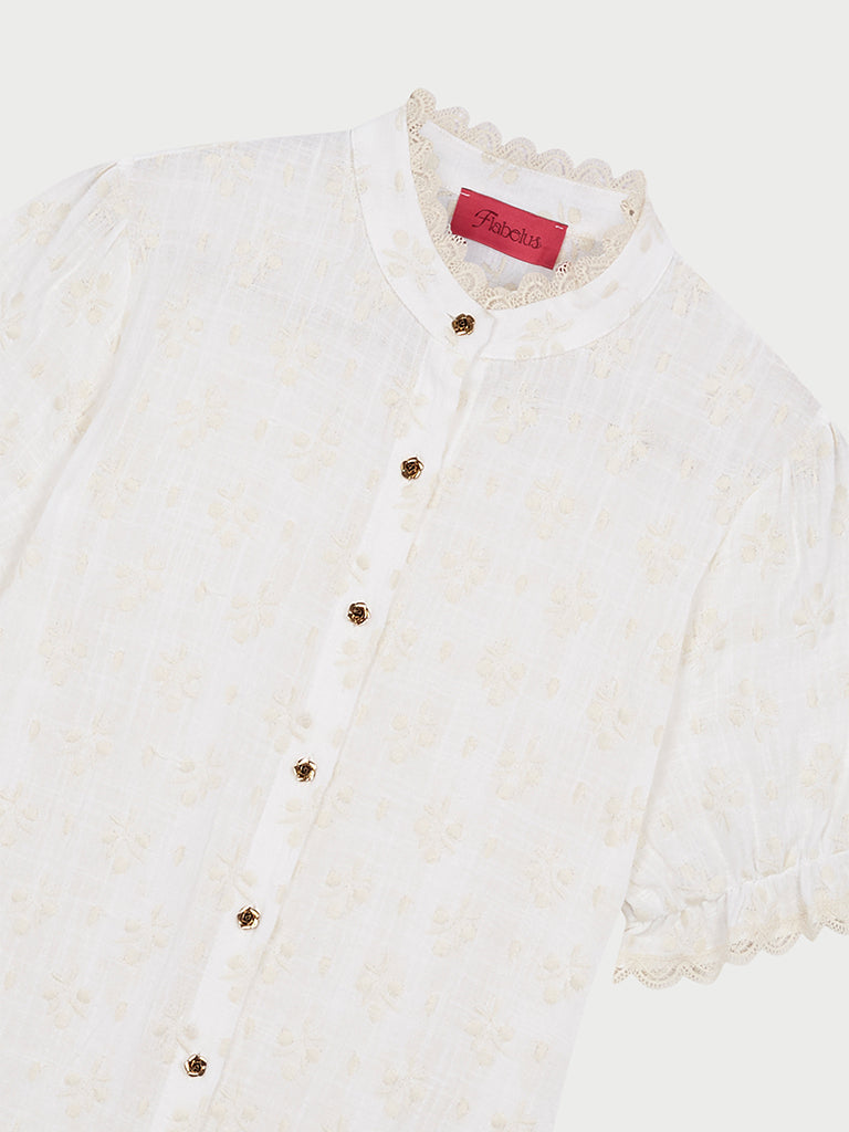 PRAIRE RUFFLE BLOUSE