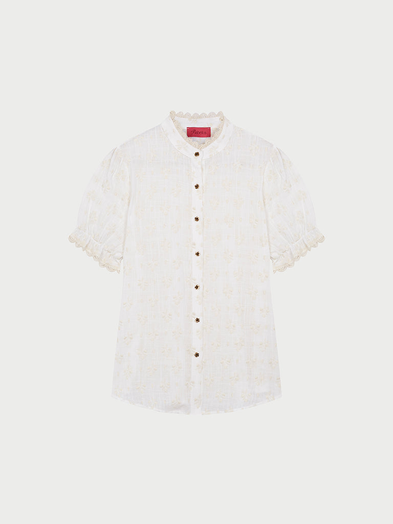 PRAIRE RUFFLE BLOUSE