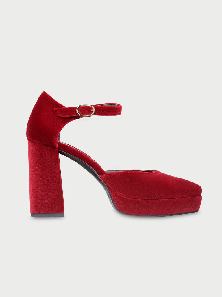 Flamenco Heels Red