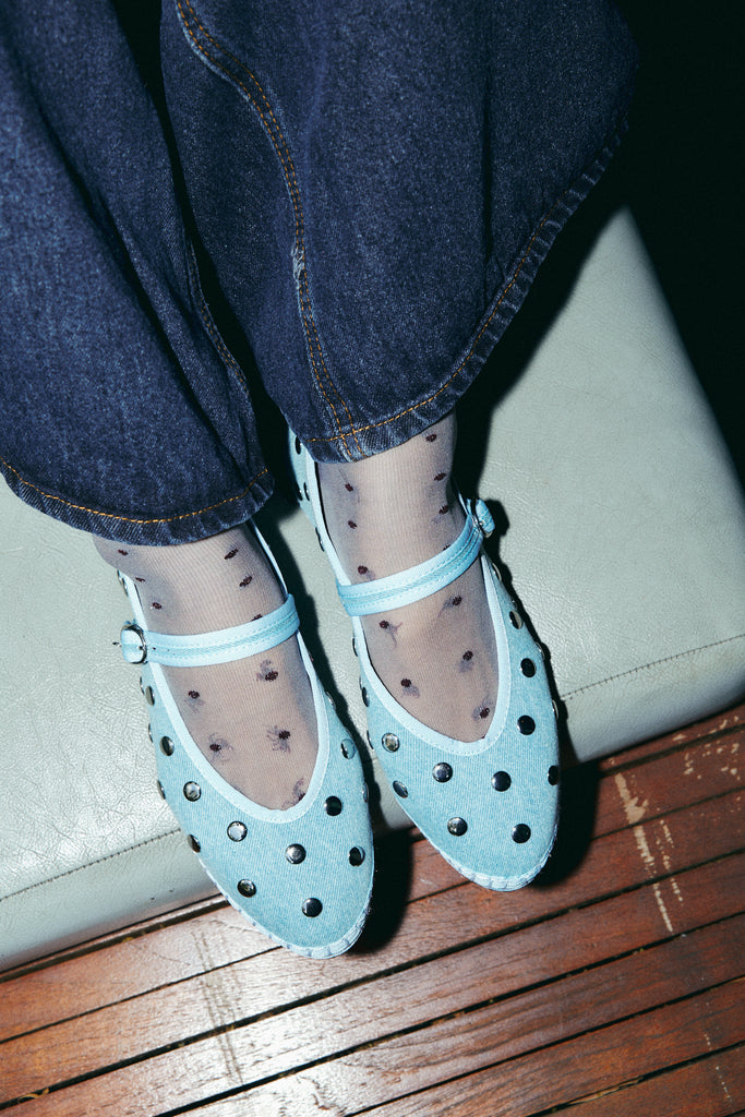 Mae Silver Light Denim