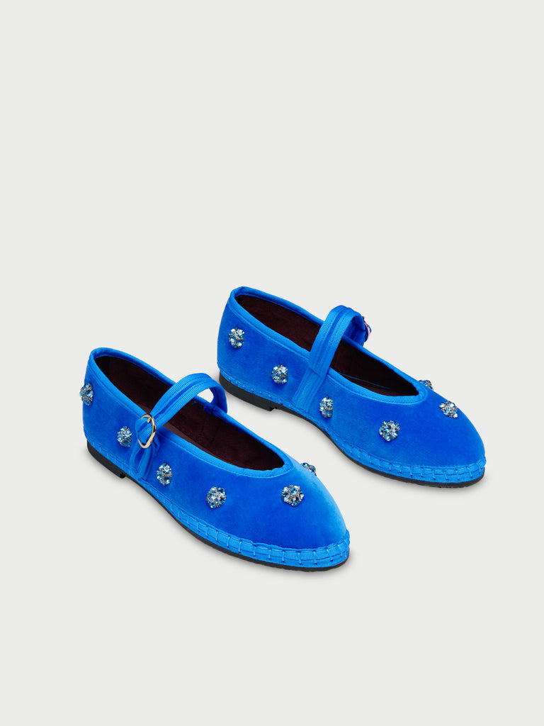 Pierre Flower Blue