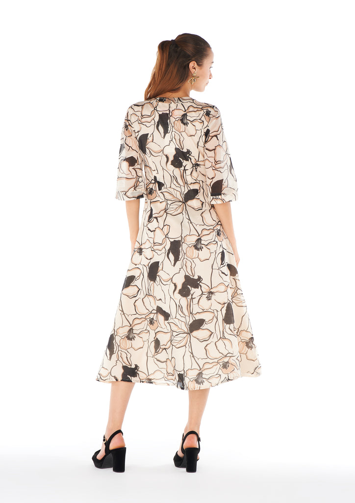 Yao Beige Kaftan