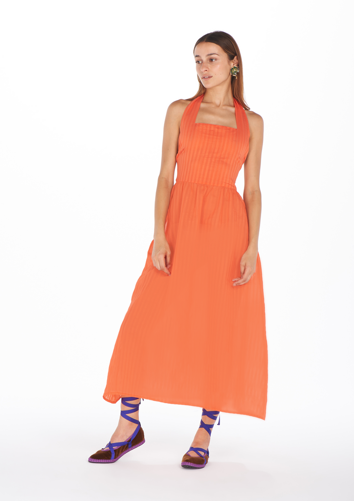 Zhou Orange Dress